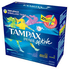 Expect More Pay Less Tampax Tampax Pearl Tampons