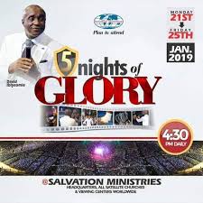 This is the official facebook page for salvation ministries (home of success) and david ibiyeomie. Countdown To Salvation Ministry 5nights Of Glory 2019 Religion Nigeria