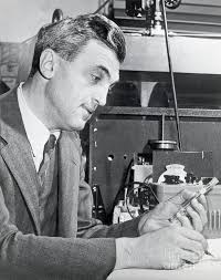 Dr. Felix Bloch In A Laboratory Art Print by Bettmann