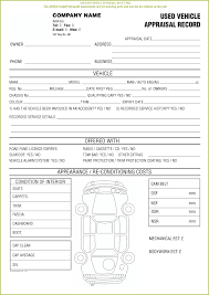 Get a real offer on your car in under 2 minutes. 6 Car Appraisal Forms Pdf Word Excel Templates