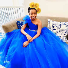 Robe de demoiselle d honneur pour enfant. Soldes Robe Princesse Bleu Fille En Stock