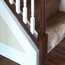 The knee wall series is made to 36″, shorter than a typical baluster. Stairs Railings Wm B Morse Lumber Co