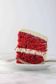 Not only do the colors provide a feast of contrast for the eyes, the creamy richness of the icing perfectly complements the deep flavor of the cake. Easy Red Velvet Layer Cake Recipe Boston Girl Bakes