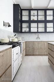 stylish two tone kitchen cabinets for