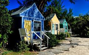Colorful Tiny House Community By The Beach Tiny Beach House Tiny House Community Tiny House Village