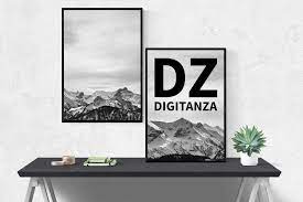 Download Free Wall Frames Mockup Digitanza Frame Mockup Free Poster Mockup Art Gallery Wall