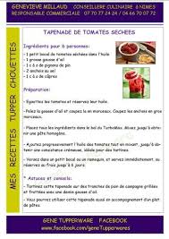 Tapenade Tomate Sechees Recette Tupperware Recettes De Cuisine Recette Tuperware