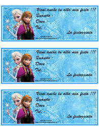 Pin Su Inviti Frozen