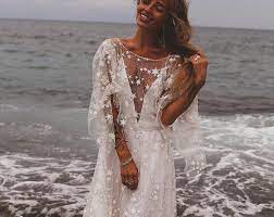 Counting Stars Boho Wedding Dress By Boom Blush Unique Etsy Wedding Dresses Dresses Boho Wedding Dress