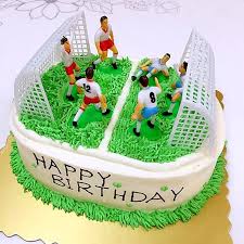 Instead of purchasing the 3d wilton cake pan, i thought of a simple way to make a 3d football cake mould: 8pcs Set Soccer Football Cake Topper Player Birthday Cake Decoration Model Decorations Aliexpress