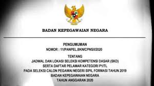 Liputan6.com, jakarta proses pelaksanaan cpns 2019 kini telah memasuki tahapan penetapan nomor induk pegawai (nip). Pengumuman Jadwal Dan Lokasi Skd Cpns Bkn Ta 2019 Badan Kepegawaian Negara