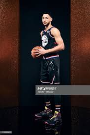 Ben Simmons Of Team Lebron Poses For A Portrait Before The 2019 Nba Ben Simmons Nba Stars Nba