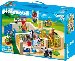 Playmobil 4009 Animal Care Zoo Station Super Set Retired Nisb Rare Playmobil Sets Playmobil Playmobil Toys