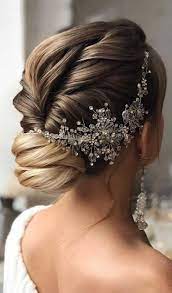 Bridal Hair Jewelry Bridal Headpiece Wedding Hair Vine Bridal Etsy In 2021 Wedding Hair Headband Wedding Hair Head Piece Bridal Hair
