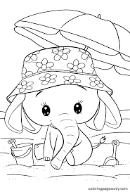 Dogs love to chew on bones, run and fetch balls, and find more time to play! Baby Elephant Playing On The Sand Coloring Pages Elephant Coloring Pages Coloring Pages For Kids And Adults