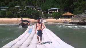 Take it to the lake house, float it off the beach, use it as a yoga platform, lash a few together to create a dock. Wave Walkway Youtube