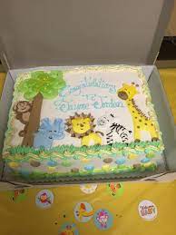 Jungle Baby Shower Cake Safari Baby Shower Cake Jungle Baby Shower Cake Elephant Baby Shower Cake