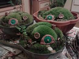 Minigarten Hobbit Haus Diy Feengarten Mini Garten Hobbit Garten
