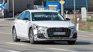 The 2021 audi a8 tfsi e is rated at 443 hp. 2022 Audi A8 Spy Shots Mid Life Facelift May See Maybach Rival Introduced