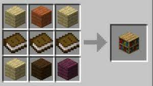 The space between the table and the shelf must be empty. How To Make A Bookshelf In Minecraft Materials Recipe And More Firstsportz