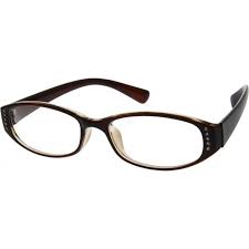 A Full Rim Plastic Acetate With Soft Flexible Temple Arms And A Fashion Glossy Touch Diamonds Are Also Inserted On Glasses Oval Eyeglasses Affordable Glasses