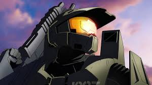 Rule 34 Dev - anime_screenshot armor gun halo_(game) halo_(series) helmet  hero machine_gun no_humans sky spartan spartan-1337 spartan_(halo)  weapon|2741296896
