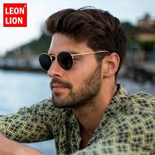 Explorez notre gamme de lunettes de soleil homme et redécouvrez votre style avec calvin klein. Leonlion Lunettes De Soleil Rondes Retro Homme Lunettes De Soleil De Luxe Pour Hommes Femmes Retro Petite Lunette 2020 Promo 365
