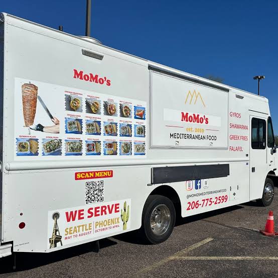 Food Truck catering mediterranean food — Mediterranean restaurant food truck in Tempe, Arizona