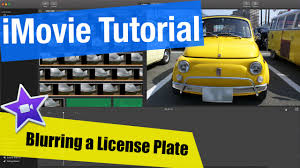 Tap the edit icon, then touch more icon (the ellipsis enclosed in a circle). Imovie Tutorial Blurring License Plates How To Youtube