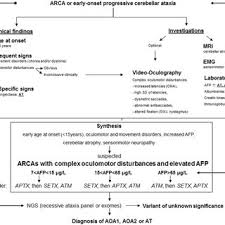 Ataxia with ocular apraxia type 1 (aoa1) is an autosomal recessive cerebellar ataxia. Pdf Comparing Ataxias With Oculomotor Apraxia A Multimodal Study Of Aoa1 Aoa2 And At Focusing On Video Oculography And Alpha Fetoprotein