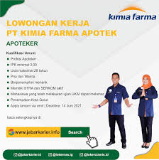 Check spelling or type a new query. Lowongan Kerja Pt Kimia Farma Apotek Tasikmalaya Terbaru Juni 2021 Lowongan Kerja Terbaru Tahun 2020 Informasi Rekrutmen Cpns Pppk 2020