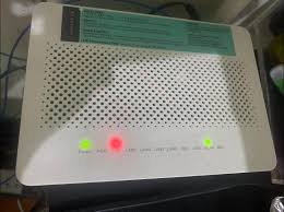 Converge modem blinking red in Angeles City area