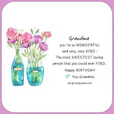 Sweet Birthday Message For Grandma Grandma You Re So Wonderful Grandmother Birthday Cards For Facebook All Greatquote Happy Birthday Grandma Happy Birthday Grandma Quotes Grandma Birthday Card