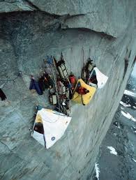 Sleeping On Side Of A Mountain Portaledge 14 Pics Hanging Tent Big Wall Climbing Climbing