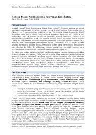 Kelompok 3 ikm a ikm b anugraini pusparina 150612601983 nuraini ilma a. Pdf Konsep Biaya Pada Pelayanan Kesehatan