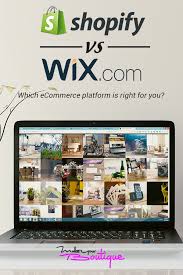 Shopify Vs Wix Which Is The Best E Commerce Platform For Beginners Check Out Our Comparison Review And Drop Shipping Business Wix Ecommerce Wix Online Store