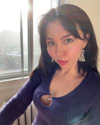 22 Knit a Purple Eve Longsleeve and Dyed my Hair Black💜 🧶 The Eve  Longsleeve is off the needles and ready to wear