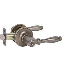 Delaney Hardware Bravura 334SB Helen Lever Dummy Lockset with Modern Round  Trim Reversible Adjustable Door Handle Lever for Closet/Pantry, Matte  Black: Amazon.com: Industrial & Scientific