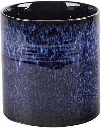 Check spelling or type a new query. Ceramic Reactive Blue Utensil Holder Crock 6 Buy Online In Angola At Angola Desertcart Com Productid 123255301