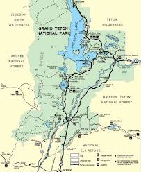 Grand Teton National Park Trail Map