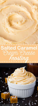 Kek keju jenis dingin adalah lebih senang kerana anda tidak perlu membakar. Salted Caramel Cream Cheese Frosting Recipe Queenslee Appetit