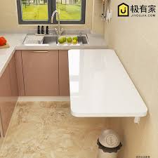 From concrete to quartzite, these kitchen countertop ideas transform surfaces into a striking statement. Wall Mounted Folding Table Dining Table Household Small Apartment Wall Mounted Table With Wall Table Kitchen Console Invisible Wall Dining Table