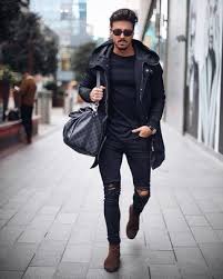 Here are some men outfit ideas with awesome chelsea boots. Black Jeans With Brown Suede Chelsea Boots Outfits For Men 123 Ideas Outfits Lookastic