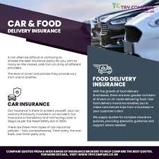 When many others wont insure you, we can find you cover from top companies. A Helpful Guide To Both Car And Food Delivery Insurance