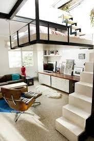 Suspended Bedroom Mini Loft Home Loft Living Small Space Inspiration