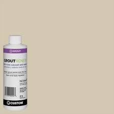 If, however, you have sealed your grout on a regular basis, the vinegar won't be an issue. Custom Building Products Polyblend 382 Bone 8 Fl Oz Grout Renew Colorant Gcl382hpt The Home Depot