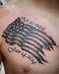This logo is very distinct so when you see it, you will know the person is a big fan. 115 Patriotic American Flag Tattoos You Must See Tattoo Me Now