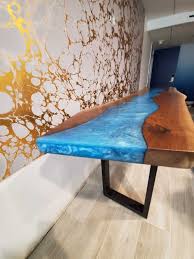 Despite their strength and durability, they. Epoxy Resin Tables Nj River Waterfall Styles
