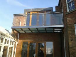 Our state of the art european plants produce products of consistent outstanding quality with economic benefits that can only be realised through the most advanced manufacturing methods. Solid Stainless Steel Balcony With Glass Floor Modern Terrasse Devon Von Bradfabs Ltd Houzz