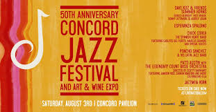 Le montreux jazz festival se déroule durant deux semaines chaque été en suisse, au bord du lac léman. 50th Anniversary Concord Jazz Festival Saturday August 3rd At Concord Pavilion Concord